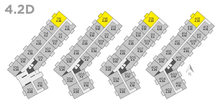 Le Rocher Phase1 Emplacement 4.2D