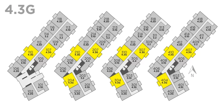 Le Rocher Phase1 Emplacement 4.3G