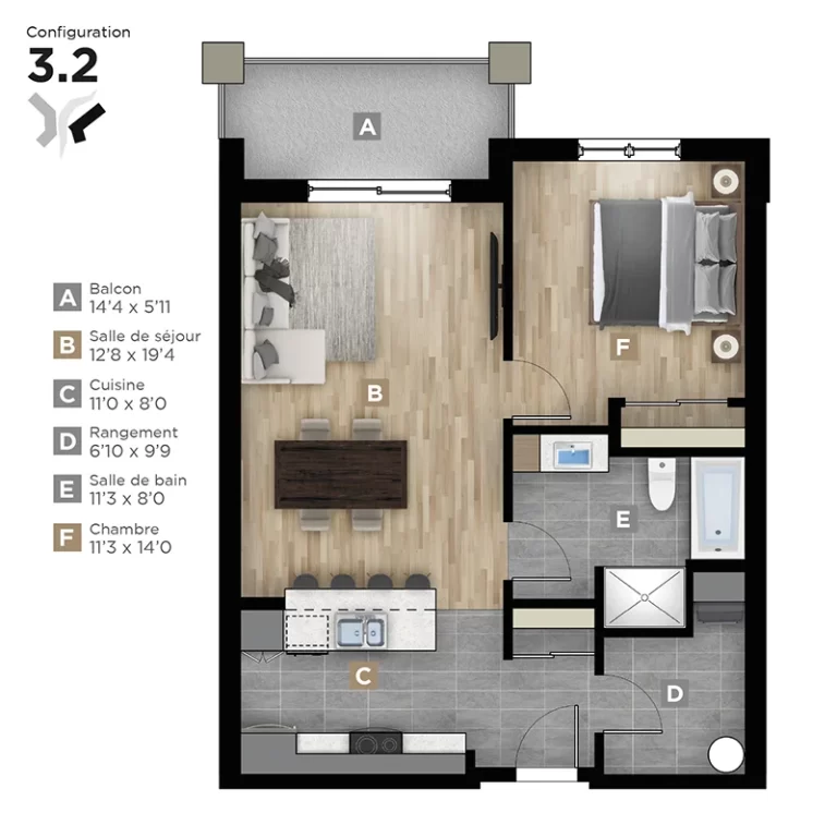 Le Rocher Phase1 Plan 3.2