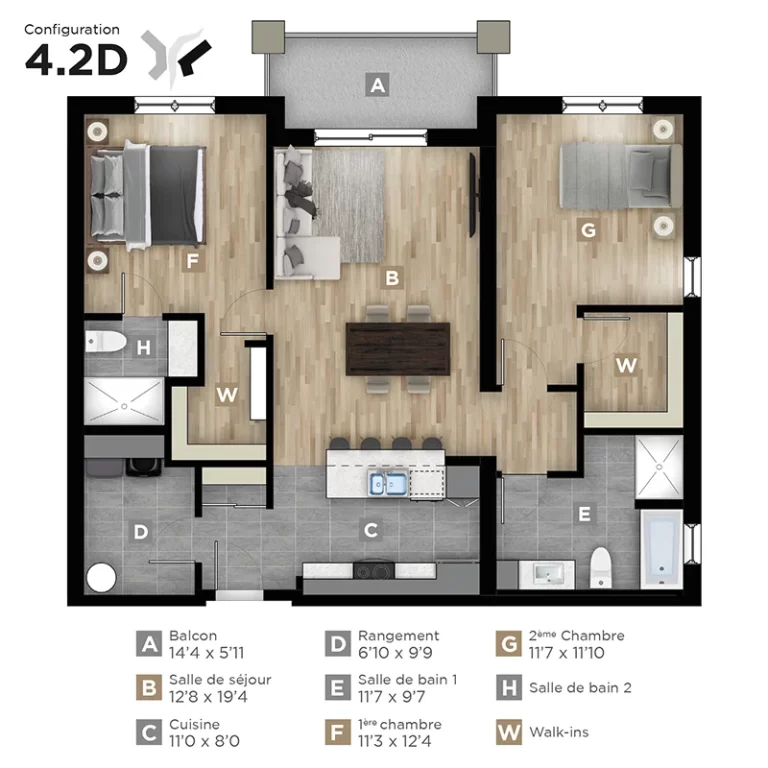 Le Rocher Phase1 Plan 4.2D