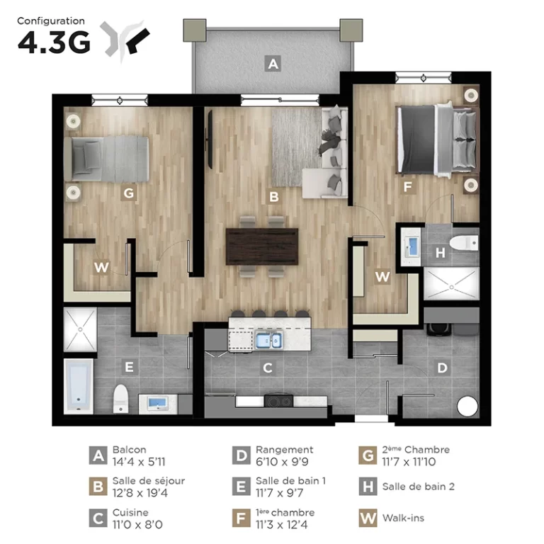 Le Rocher Phase1 Plan 4.3G