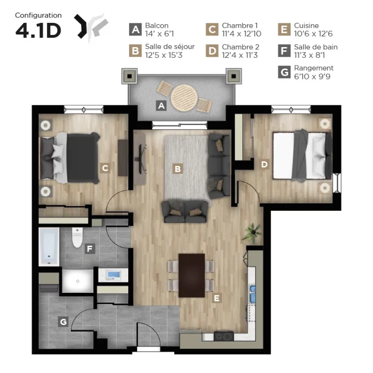 Le Rocher Phase2 Plans 4.1D