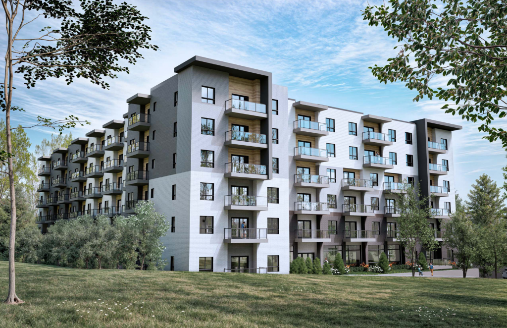 Le Rivya - Ext 3D Sud-Ouest jour