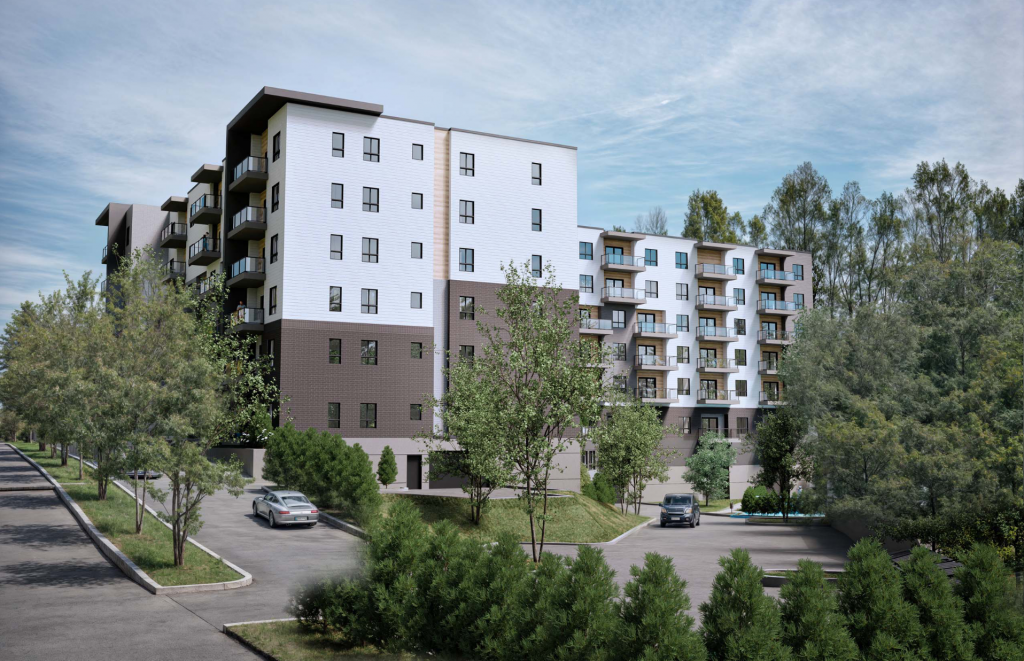 Le Rivya - Ext 3D Facade jour